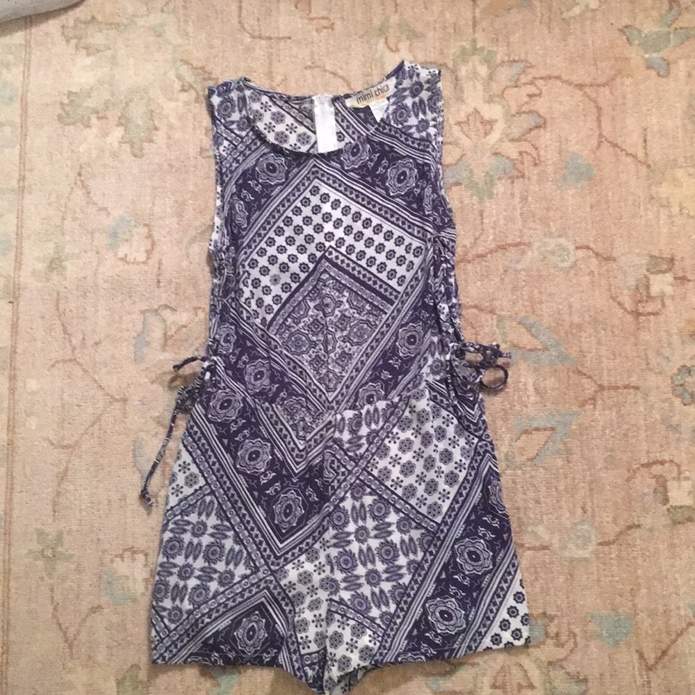 Patterned Romper